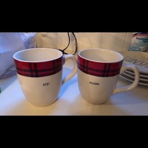 Rae Dunn Christmas mugs